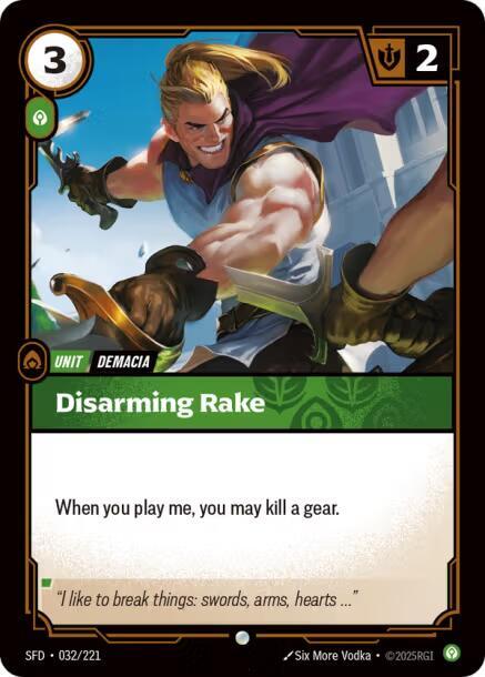 Disarming Strike 032/221 RFTB2