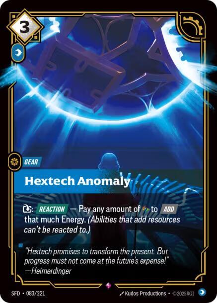 Hextech Anomaly 083/221 RFTB2