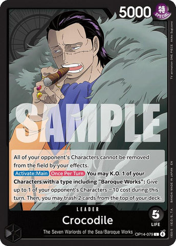 Crocodile (OP14-079) [The Azure Sea's Seven]