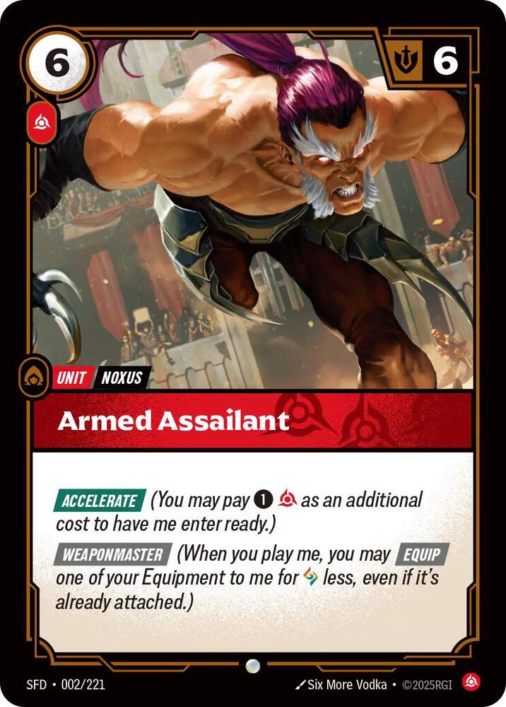 Armed Assailant 002/221 RFTB2