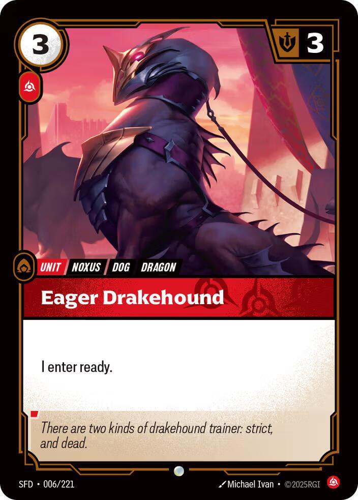 Eager Drakehound 006/221 RFTB2