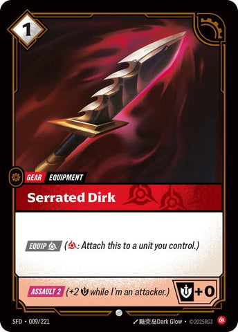 Serrated Dirk 009/221 RFTB2