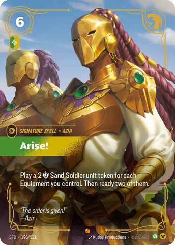 Arise! 198/221 RFTB2