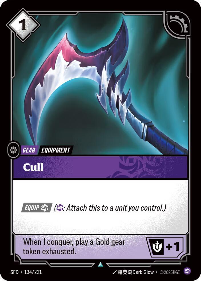 Cull 134/221 RFTB2