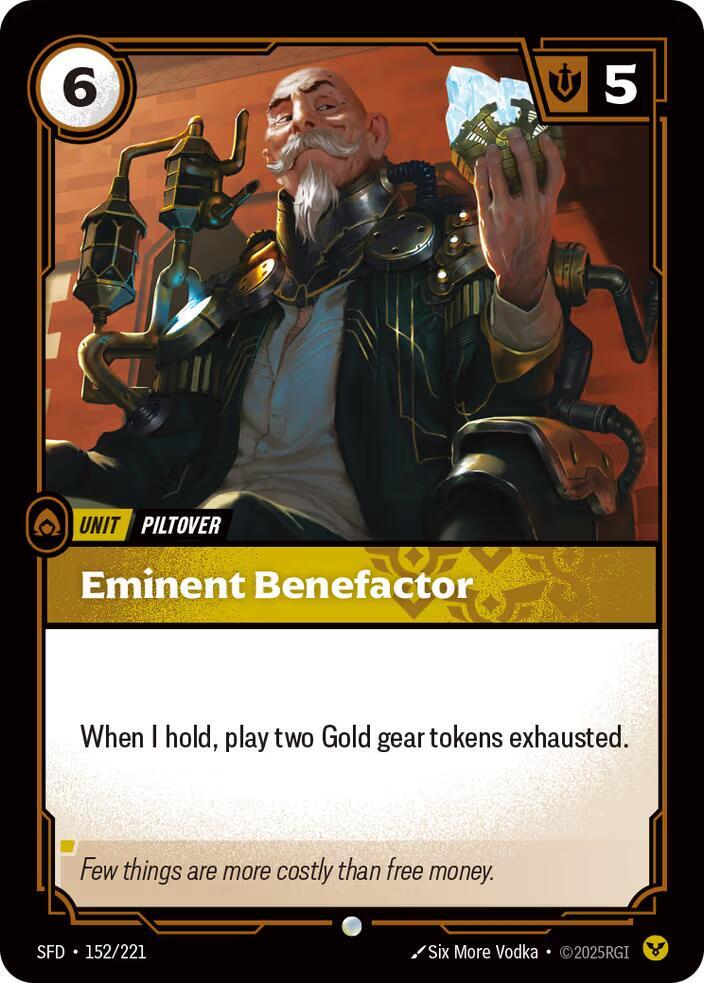 Eminent Benefactor 152/221 RFTB2