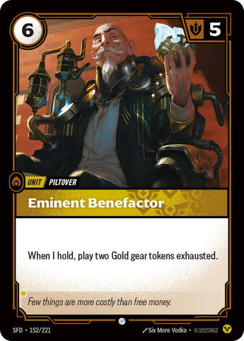 Eminent Benefactor 152/221 RFTB2