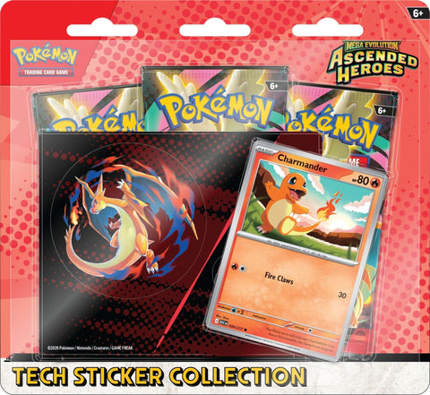 Mega Evolution: Ascended Heroes - Tech Sticker Collection (Charmander)
