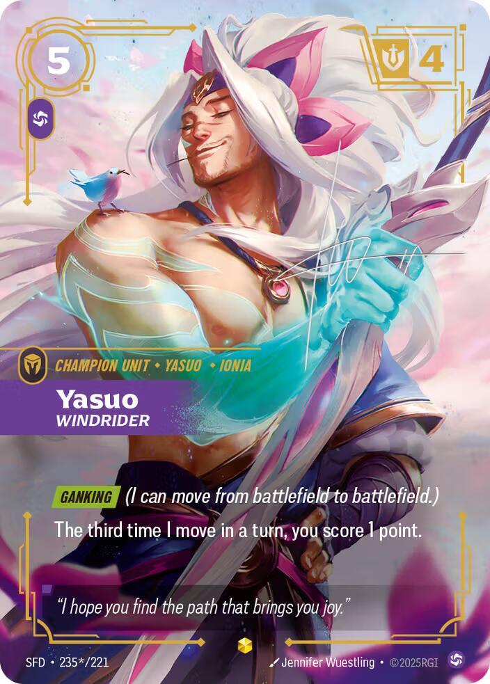 Yasuo - Windrider (Signature) 235*/221 RFTB2