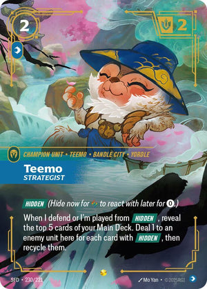 Teemo - Strategist (Overnumbered) 230/221 RFTB2