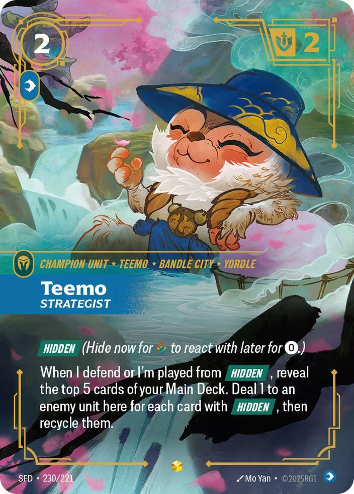 Teemo - Strategist (Overnumbered) 230/221 RFTB2