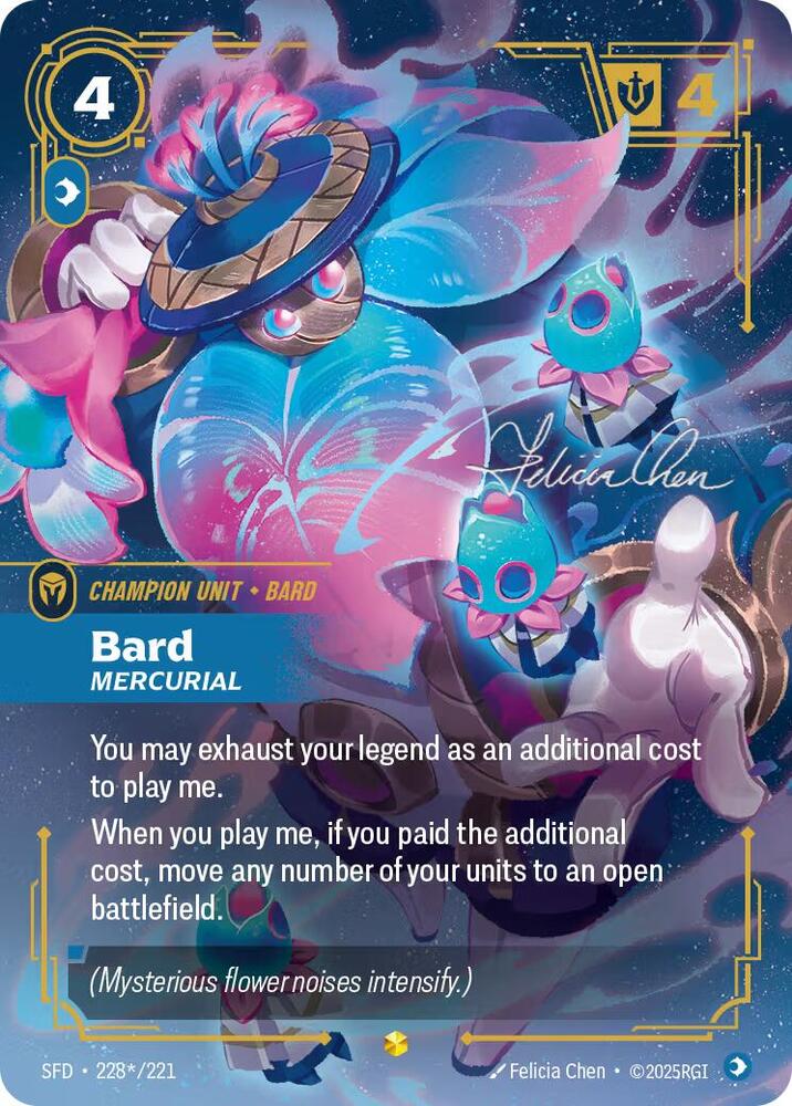 Bard - Mercurial (Signature) 228*/221 RFTB2