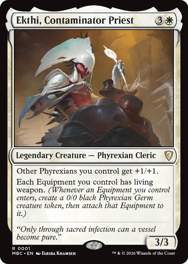 Ekthi, Contaminator Priest [Mystery Booster: Commander Edition]