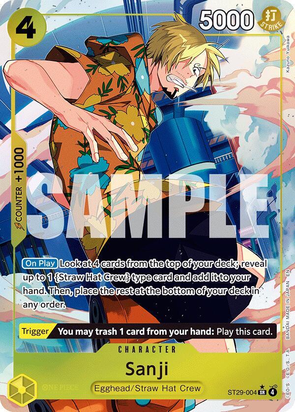 Sanji (Full Art) [Starter Deck 29: Egghead]