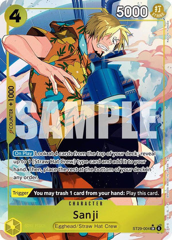 Sanji (Full Art) [Starter Deck 29: Egghead]