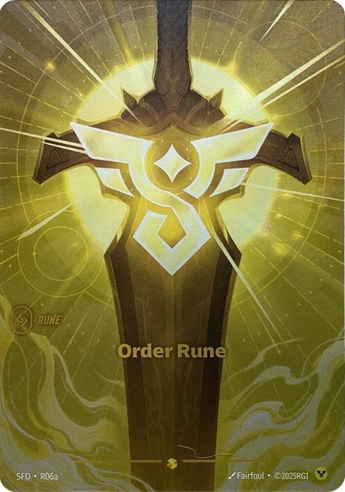 Order Rune R06a RFTB2