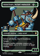 Rocksteady, Mutant Marauder (Borderless) (Surge Foil) [Teenage Mutant Ninja Turtles Commander] (Copy)