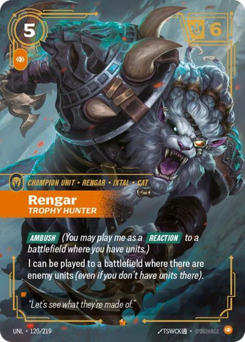 Rengar - Trophy Hunter 120/219 RFTB3
