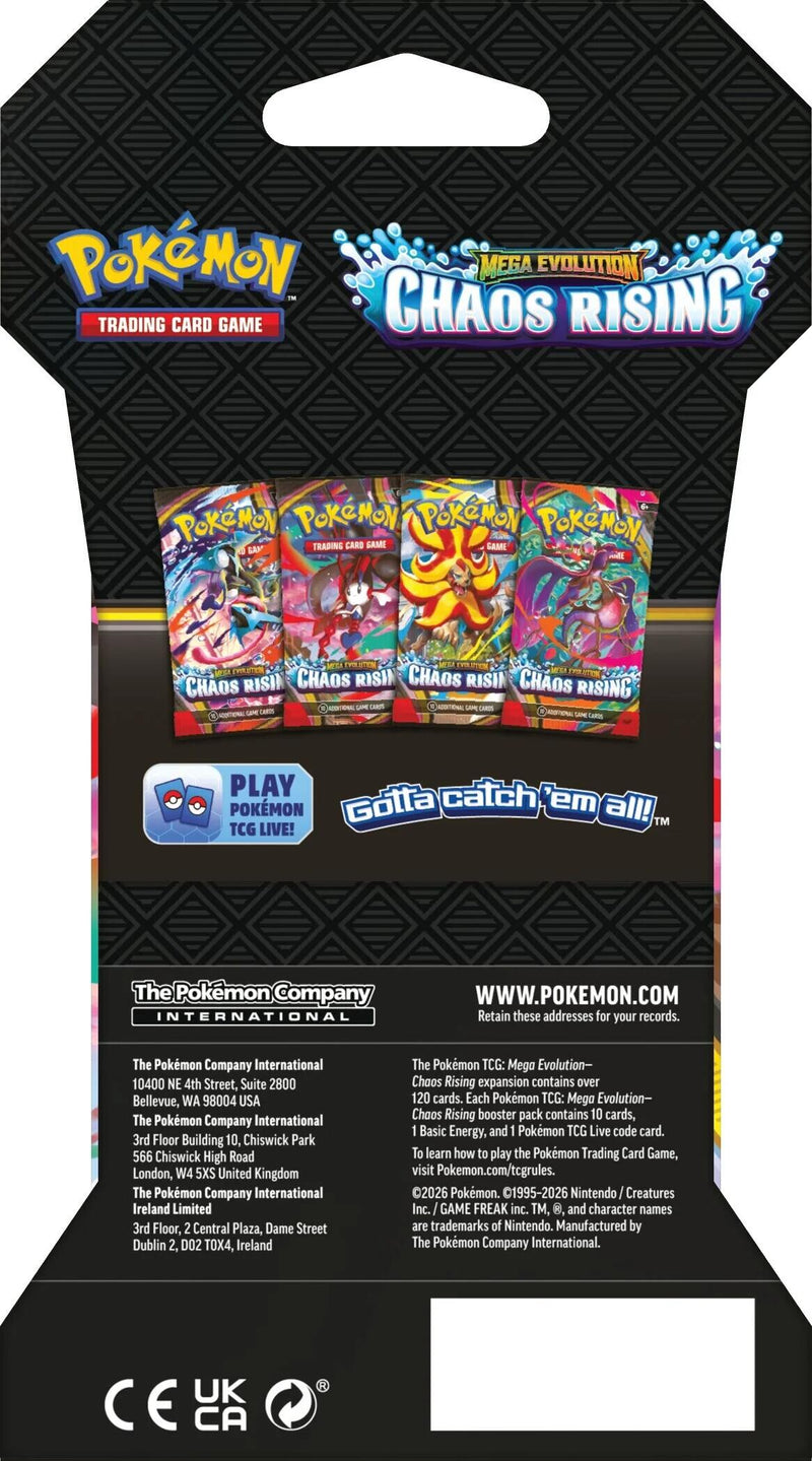 Chaos Rising - Sleeved Booster Pack