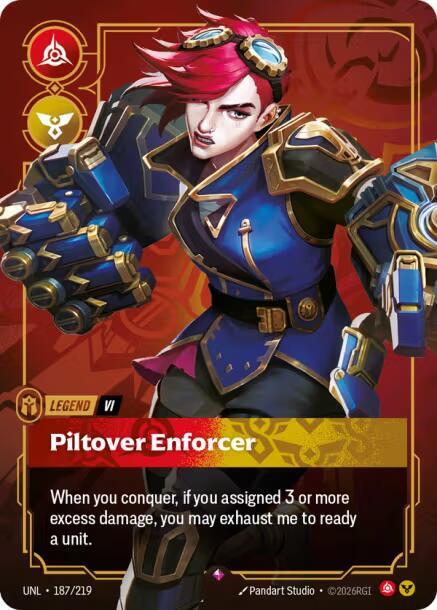 Vi - Piltover Enforcer 187/219 RFTB3