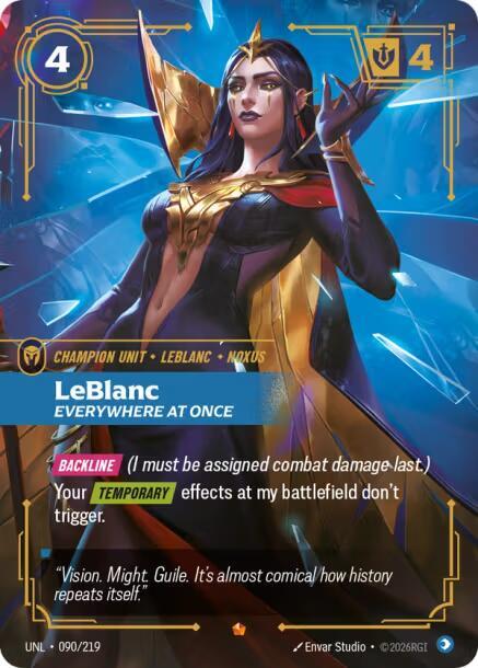 LeBlanc - Everywhere At Once 090/219 RFTB3