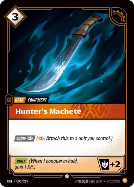 Hunter's Machete 096/219 RFTB3