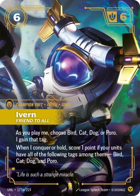 Ivern - Friend to All (Alternate Art) 177a/219 RFTB3