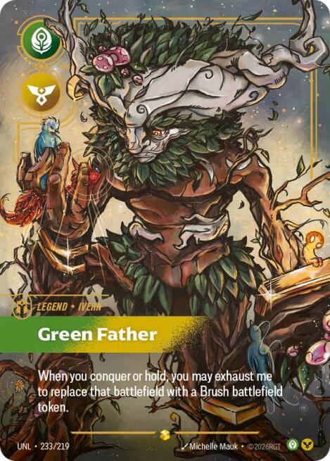 Ivern - Green Father (Overnumbered) 233/219 RFTB3