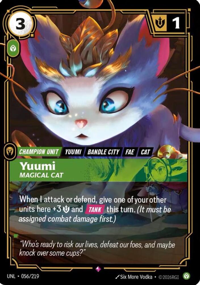 Yuumi - Magical Cat 056/219 RFTB3