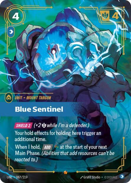 Blue Sentinel 087/219 RFTB3