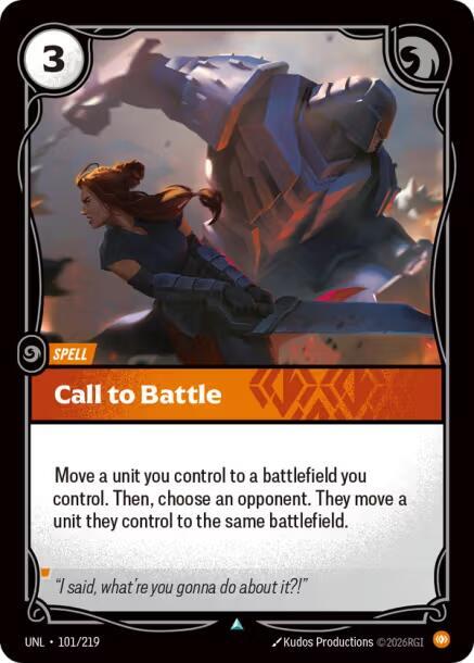 Call to Battle 101/219 RFTB3