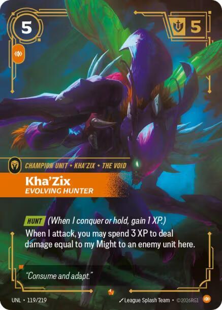 Kha'Zix - Evolving Hunter 119/219 RFTB3