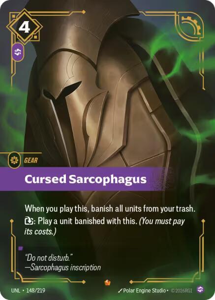 Cursed Sarcophagus 148/219 RFTB3