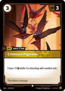 Crimson Pigeons 154/219 RFTB3