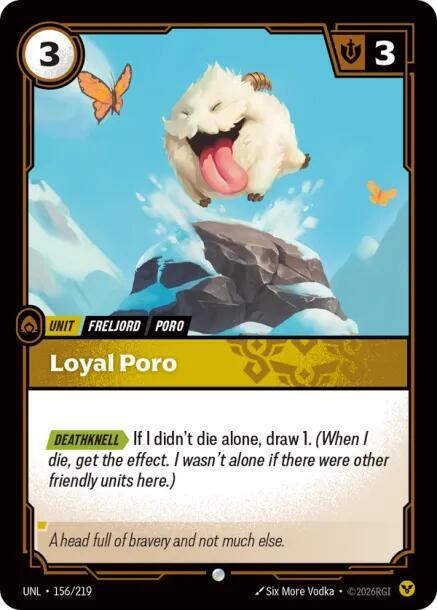 Loyal Poro 156/219 RFTB3