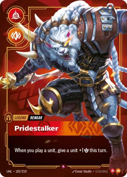 Rengar - Pridestalker 183/219 RFTB3
