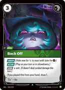 Back Off 042/219 RFTB3