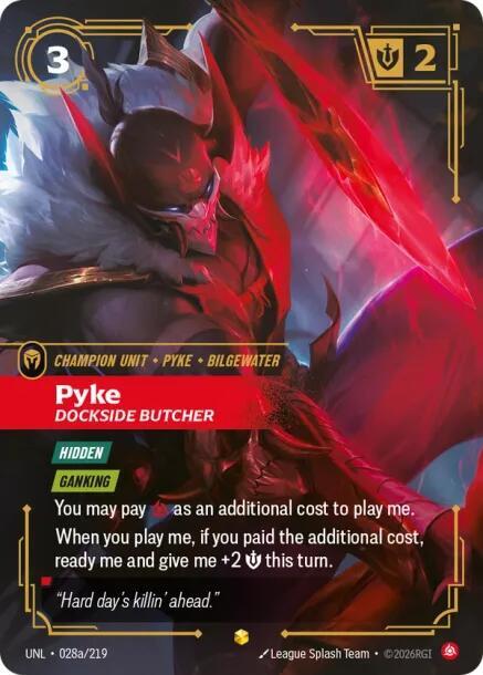 Pyke - Dockside Butcher (Alternate Art) 028a/219 RFTB3