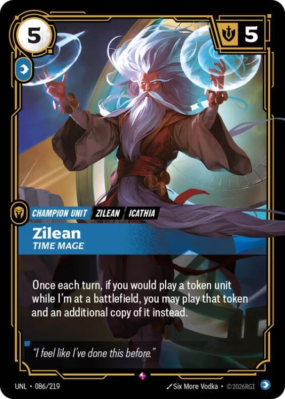 Zilean - Time Mage 086/219 RFTB3