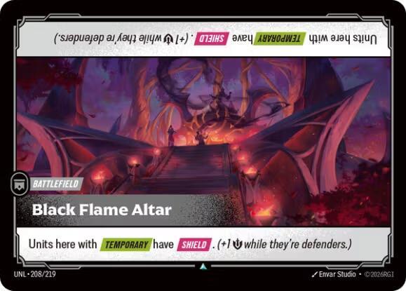 Black Flame Altar 208/219 RFTB3