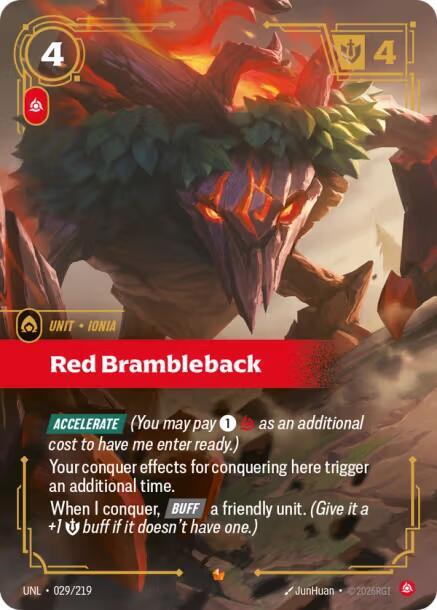 Red Brambleback 029/219 RFTB3
