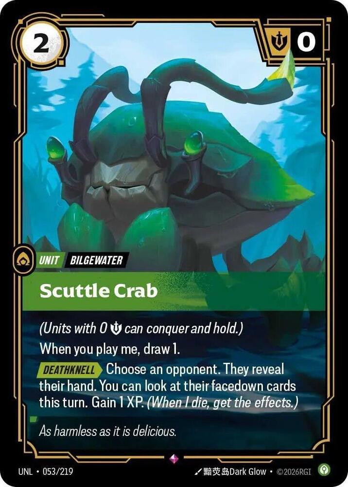 Scuttle Crab 053/219 RFTB3