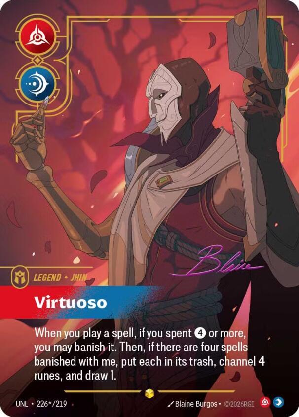 Jhin - Virtuoso (Signature) 226*/219 RFTB3