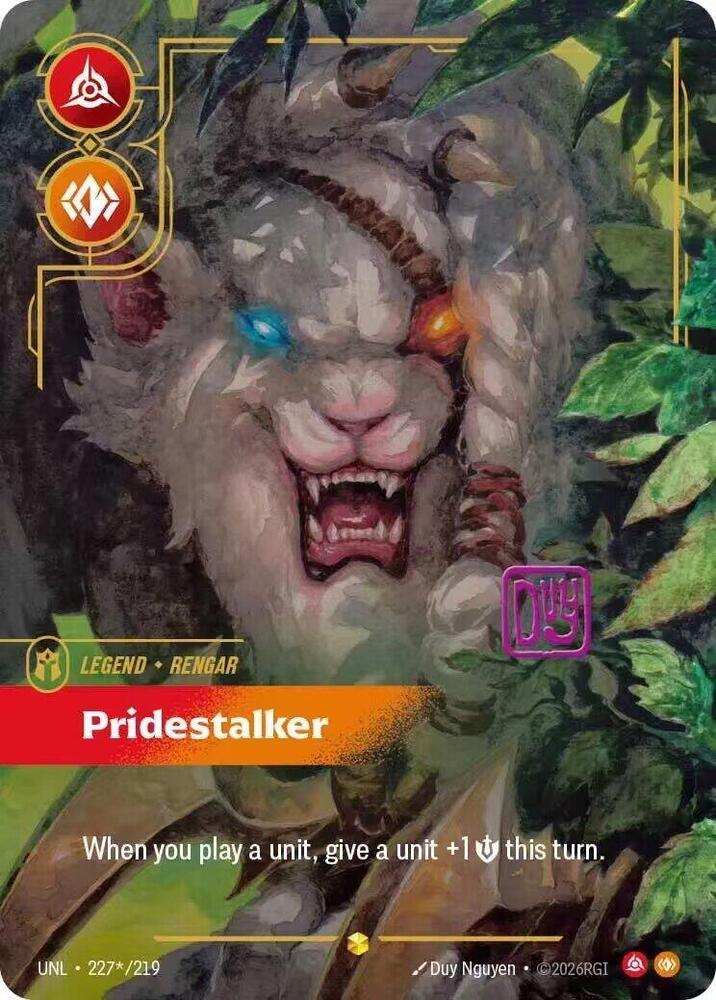 Rengar - Pridestalker (Signature) 227*/219 RFTB3