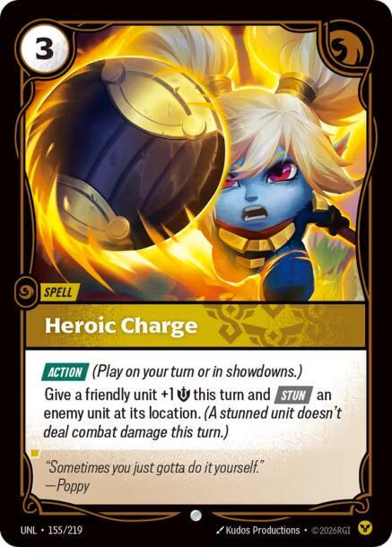 Heroic Charge 155/219 RFTB3