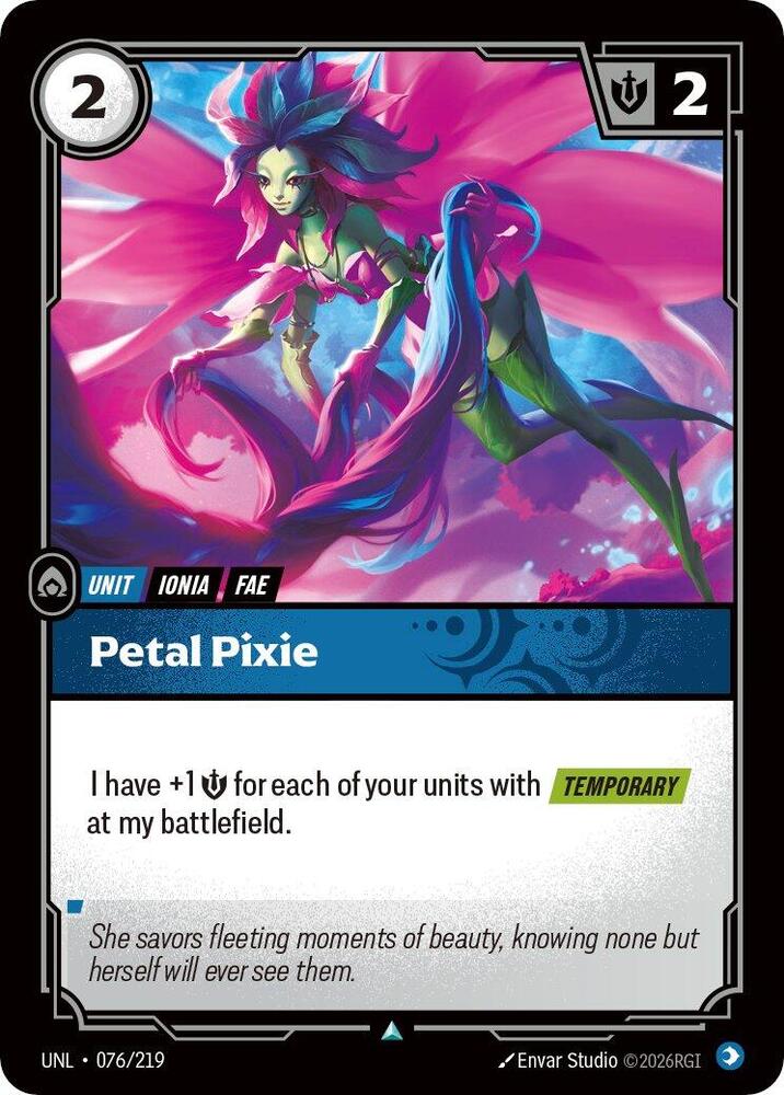 Petal Pixie 076/219 RFTB3