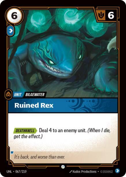 Ruined Rex 067/219 RFTB3