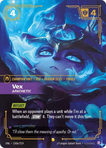 Vex - Apathetic (Alternate Art) 150a/219 RFTB3