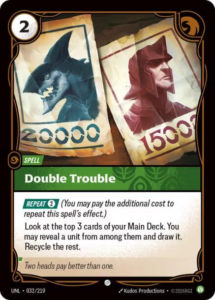 Double Trouble 032/219 RFTB3