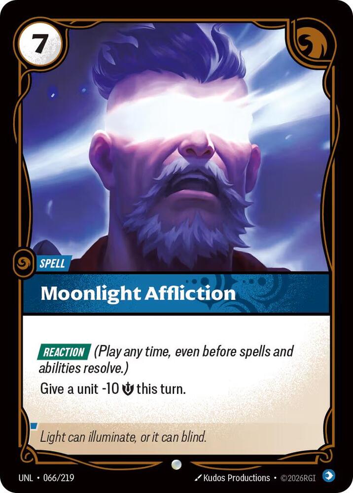 Moonlight Affliction 066/219 RFTB3