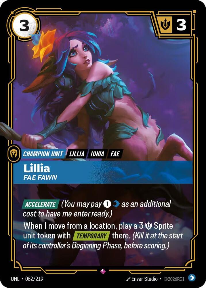 Lillia - Fae Fawn 082/219 RFTB3